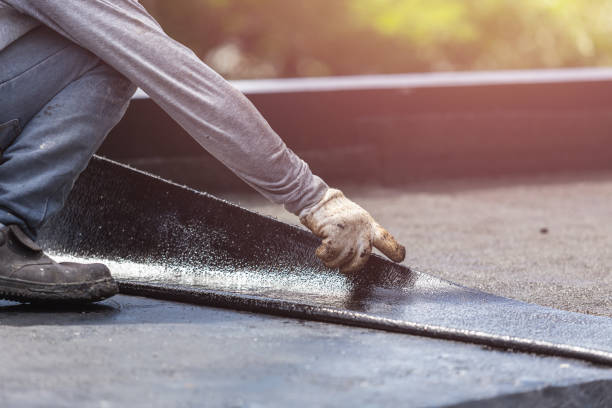 Professional Waterproofing technician working in Ohatchee, AL